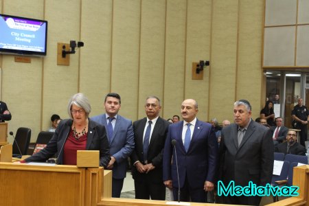 Nəsimi rayonu ilə Kaliforniyanın San Dieqo şəhəri arasında əlaqələr genişlənir - FOTOLAR