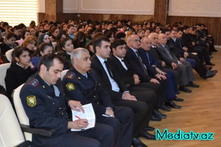 Kürdəmirdə “16 noyabr – Beynəlxalq Tolerantlıq gününə”  həsr olunmuş tədbir keçirilib - FOTOLAR