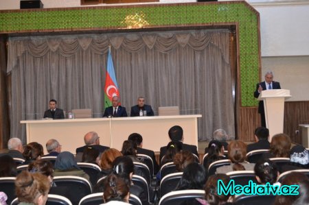 Kürdəmirdə “16 noyabr – Beynəlxalq Tolerantlıq gününə”  həsr olunmuş tədbir keçirilib - FOTOLAR