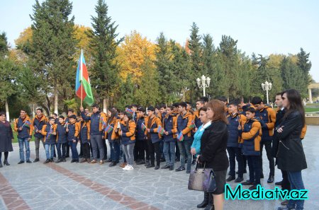 Kürdəmirdə “Ölkəmizi tanıyaq” tur-aksiyası iştirakçıları yola salınmışlar - FOTOLAR