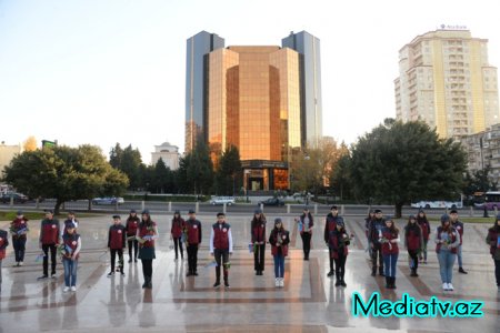 Nəsimi məktəbliləri Lənkəran- Masallı –Astara   rayonlarına yola düşdülər - FOTOLAR
