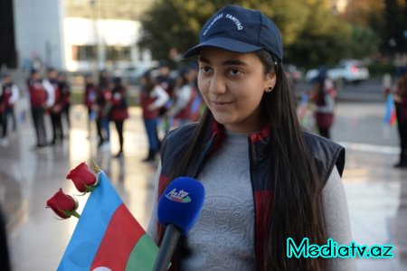 Nəsimi məktəbliləri Lənkəran- Masallı –Astara   rayonlarına yola düşdülər - FOTOLAR