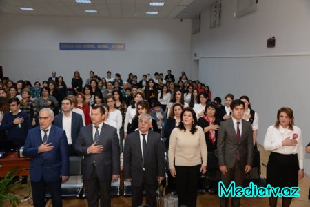 Nəsimi rayonu 111 saylı tam orta məktəbdə  “Ucal,Yaşa Azərbaycan ” mövzusunda tədbir keçirildi - FOTOLAR