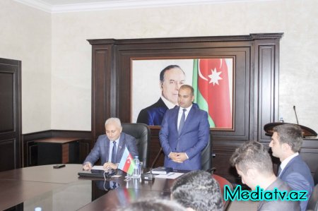Nərimanov rayon gənclərinin deputatla görüşü keçirilib - FOTOLAR