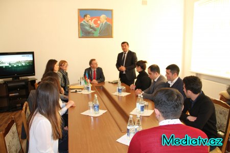 ALMANİYANIN SƏFİRİ AQRAR UNİVERSİTETİNDƏ OLUB - FOTOLAR