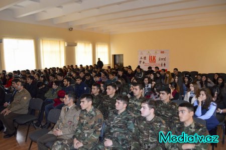 Nərimanovda “Mən fövqəladə hadisələrə qarşı mübarizəyə hazıram”  adlı  layihə həyata keçirilmişdir - FOTOLAR