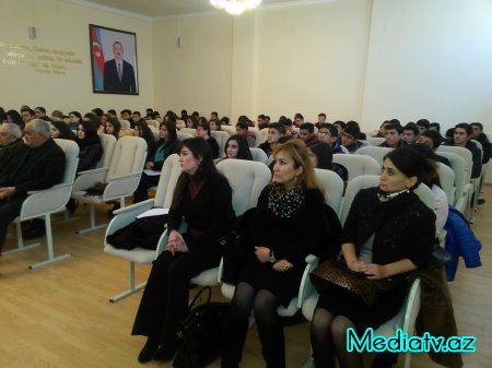 AQRAR UNİVERSİTETİN FAKÜLTƏ VƏ KAFEDRALARINDA ULU ÖNDƏRİN ANIM GÜNÜ QEYD EDİLİR - FOTOLAR