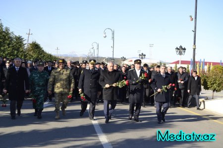 Füzulidə Ulu öndər Heydər Əliyevin anım tədbiri keçirildi - FOTOLAR