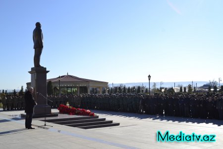 Füzulidə Ulu öndər Heydər Əliyevin anım tədbiri keçirildi - FOTOLAR