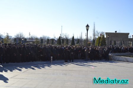 Füzulidə Ulu öndər Heydər Əliyevin anım tədbiri keçirildi - FOTOLAR