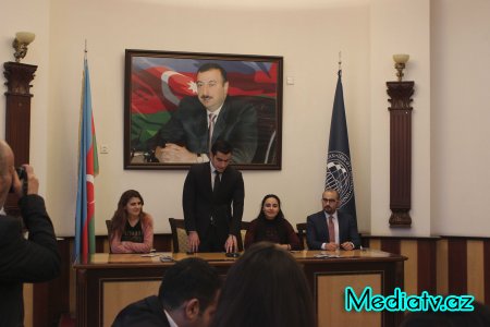 Nərimanov rayonunda “Gənclərin Biznes Məktəbi” layihəsi çərçivəsində növbəti təlim keçirilib - FOTOLAR