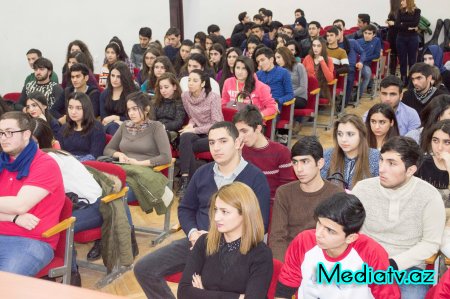 “Gənclərin Biznes Məktəbi” layihəsi çərçivəsində daha bir təlim keçirilib - Nərimanovda (FOTOLAR)