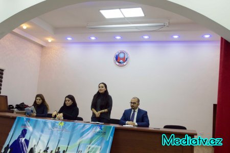 “Gənclərin Biznes Məktəbi” layihəsi çərçivəsində daha bir təlim keçirilib - Nərimanovda (FOTOLAR)