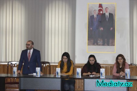 Nərimanov rayonunda “Gənclərin Biznes Məktəbi” layihəsi çərçivəsində növbəti təlim keçirilib - FOTOLAR