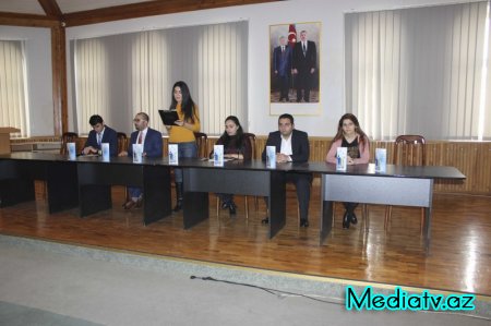 Nərimanov rayonunda “Gənclərin Biznes Məktəbi” layihəsi çərçivəsində növbəti təlim keçirilib - FOTOLAR