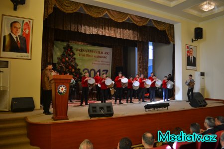 Şamaxıda Dünya Azərbaycanlılarının Həmrəylik günü və Yeni il bayramı münasibətilə tədbir keçirilmişdir - FOTO