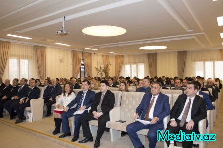 Nərimanovda 3 nömrəli Sahə İnzibati Ərazi Dairəsi üzrə nümayəndəliyinin 2016-cı ilin yekunlarına həsr olunmuş hesabat yığıncağı keçirilib - FOTOLAR