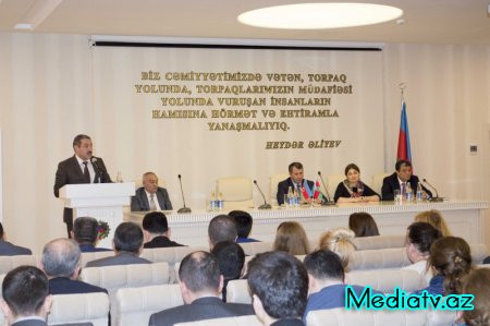 Nərimanovda 3 nömrəli Sahə İnzibati Ərazi Dairəsi üzrə nümayəndəliyinin 2016-cı ilin yekunlarına həsr olunmuş hesabat yığıncağı keçirilib - FOTOLAR