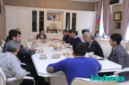 Tanınmış KİV nümayəndələri BSU-da oldular - FOTOLAR