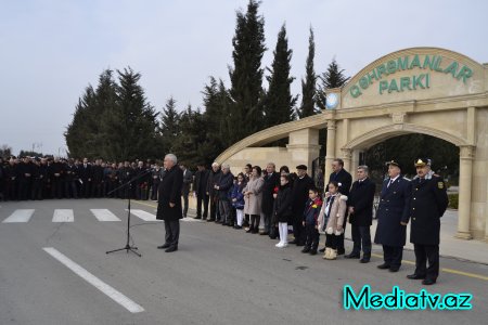 Füzulidə 20 Yanvar facəsinə həsr olunan anım mərasimi keçirildi - FOTOLAR