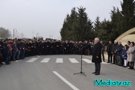 Füzulidə 20 Yanvar facəsinə həsr olunan anım mərasimi keçirildi - FOTOLAR