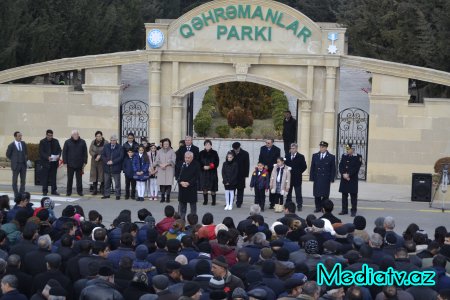 Füzulidə 20 Yanvar facəsinə həsr olunan anım mərasimi keçirildi - FOTOLAR