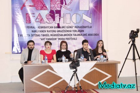 Nərimanovda “Art fashion - 2017” moda festivalı keçirilib - FOTOLAR
