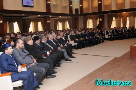 Nəsimi rayonunda “Dini ekstremizmə qarşı mübarizə” mövzusunda seminar-müşavirə keçirilmişdir - FOTOLAR