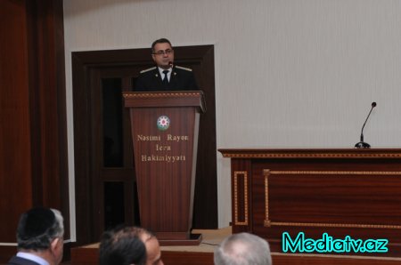 Nəsimi rayonunda “Dini ekstremizmə qarşı mübarizə” mövzusunda seminar-müşavirə keçirilmişdir - FOTOLAR
