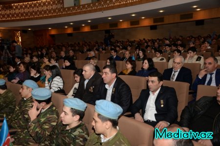 Nəsimidə Səfərbərlik Xidmətinin yaradılmasının 5 illik yubileyinə həsr olunmuş tədbir keçirilmişdir - FOTOLAR