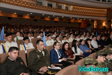 Nəsimidə Səfərbərlik Xidmətinin yaradılmasının 5 illik yubileyinə həsr olunmuş tədbir keçirilmişdir - FOTOLAR