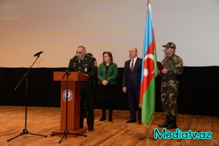 Nəsimidə Səfərbərlik Xidmətinin yaradılmasının 5 illik yubileyinə həsr olunmuş tədbir keçirilmişdir - FOTOLAR