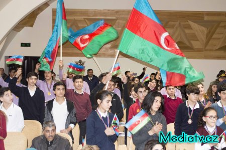 Nərimanovda aprel döyüşlərində şəhid olmuş Mahir Mirzəyevin anadan olmasının 23-cü ildönümünə həsr edilmiş  tədbir keçirilib - FOTOLAR