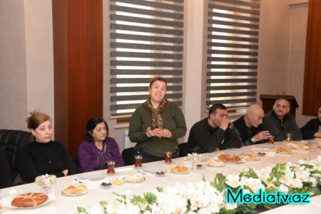 Nəsimi rayonunda Xocalı sakinləri ilə görüş keçirildi - FOTOLAR