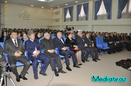 Bərdə rayonunda Xocalı soyqırımının 25-ci ildönümü ilə əlaqədar tədbir keçirilmişdir - FOTOLAR