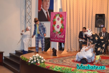 Füzulidə 8 mart qadınlar bayramı qeyd olundu - FOTOLAR