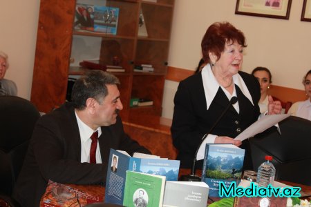 Bakı Slavyan Universitetində M.Lermantov anıldı - FOTOLAR