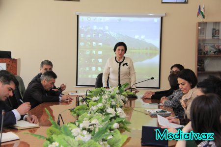 Bakı Slavyan Universitetində Soyqırım Gününə həsr olunmuş tədbir keçirilib - FOTOLAR