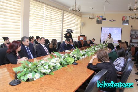 Bakı Slavyan Universitetində Soyqırım Gününə həsr olunmuş tədbir keçirilib - FOTOLAR