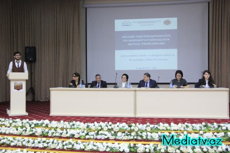 Bakı Slavyan Universitetində respublika elmi konfransı keçirilib - FOTOLAR
