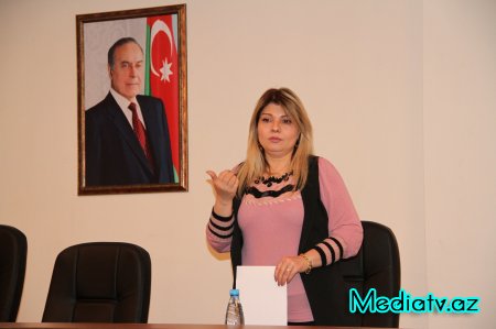 APREL QƏLƏBƏSİ AQRAR UNİVERSİTETİNİN TƏLƏBƏ EVİNDƏ GENİŞ MÜZAKİRƏ EDİLİB - FOTOLAR