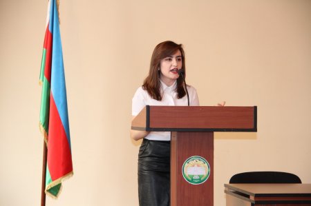 AQRAR UNİVERSİTETDƏ ULU ÖNDƏR HEYDƏR ƏLİYEVİN       ANADAN OLMASININ 94-CÜ İLDÖNÜMÜNƏ HƏSR OLUNAN   XARİCİ DİLLƏRDƏ ÜMUMŞƏHƏR KONFRANSI KEÇİRİLİB