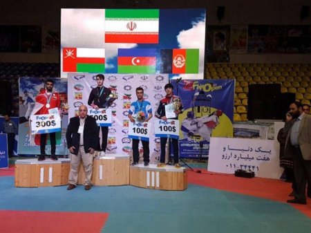 İdmançımızdan İranda 2 medal