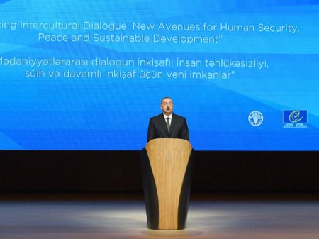 Prezident İlham Əliyev: "Ümumdünya Mədəniyyətlərarası Dialoq Forumu qlobal platformaya çevrilib"