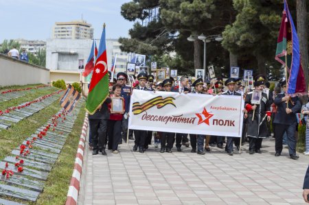 Nərimanov rayonunda faşizm üzərində Qələbənin 72-ci ildönümü qeyd edilib.