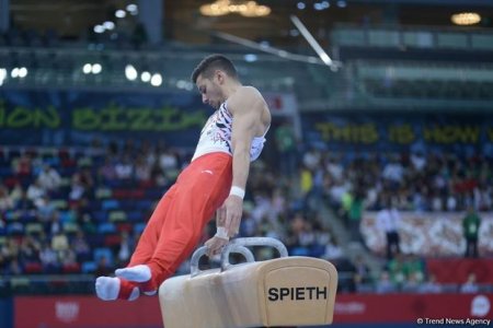 Bakı-2017: Daha üç qızıl medal gimnastikadan gəldi