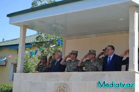 Füzuli RİHB Alı Alıyev Silahlı Qüvvələr Günü və Ramazan bayramı münasibətilə əsgər və zabitlərlə görüşüb