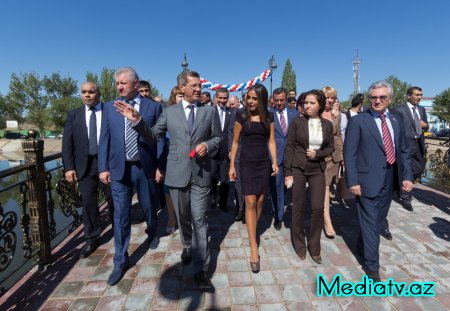 Heydər Əliyev Fondu tərəfindən Həştərxanda görülən layihələr... İşlər davam edir.
