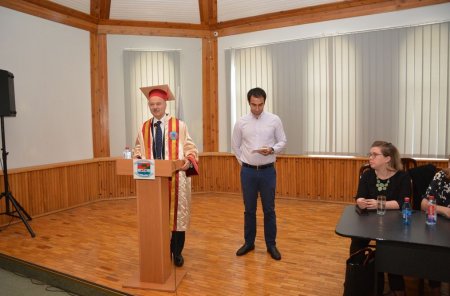 Kanadanın Ontario əyalətində tədqiqatlar, innovasiya və elm naziri, Kanada Qanunvericilər Məclisinin nümayəndəsi Reza Moridi Odlar Yurdu Universitetinin qonağı olub