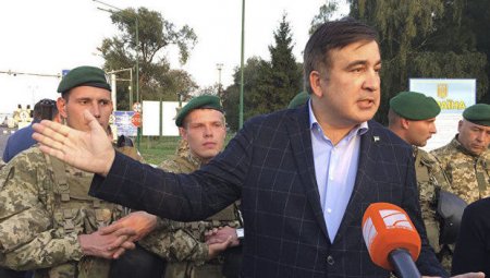 Saakaşvili Ukrayna ərazisinə keçib